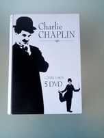 Charlie Chaplin 5DVDs Edição Colecionador Steelbox