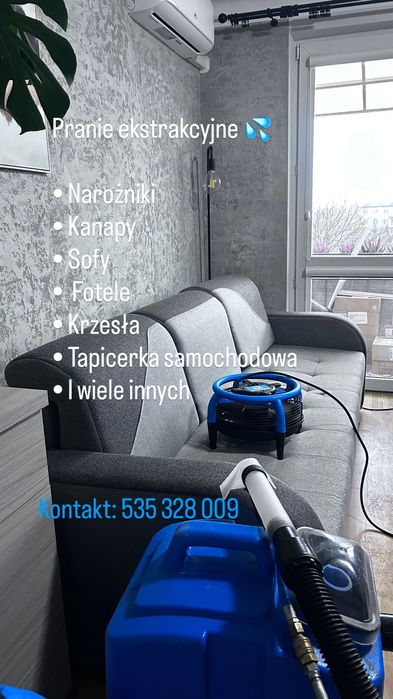 Pranie i czyszcznie tapicerki , narożników , foteli itd