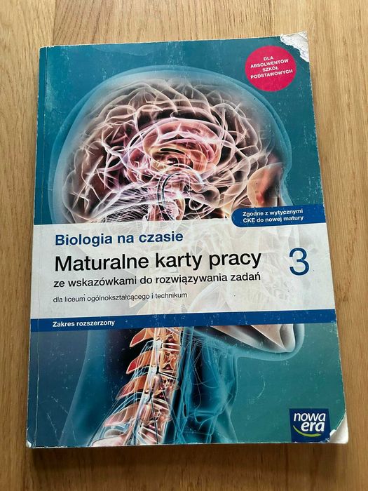 Biologia na czasie Maturalne karty pracy 3 zakres rozszerzony