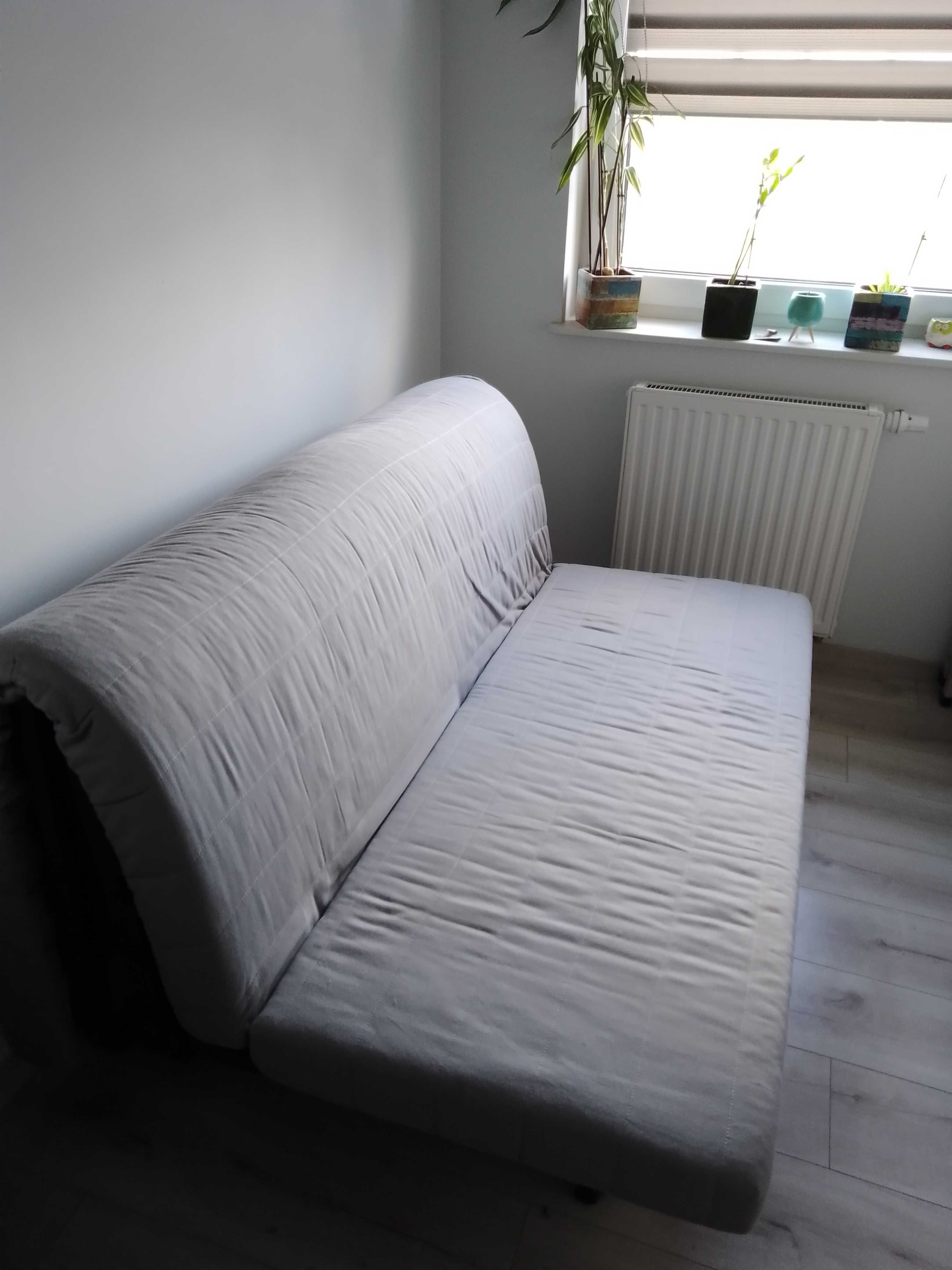 Sofa 2-osobowa rozkładana, Ikea Vansbro brąz