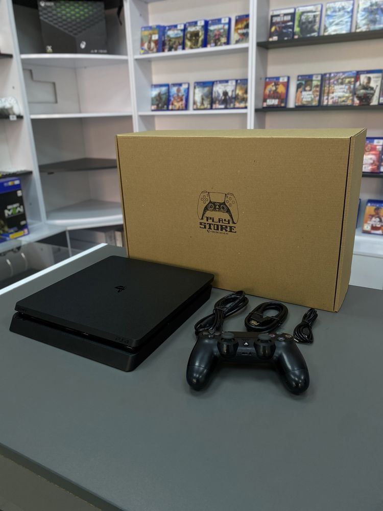 PlayStation 4 Slim 1TB + 2 гри в подарок! (ГАРАНТІЯ 12 МІСЯЦІВ)