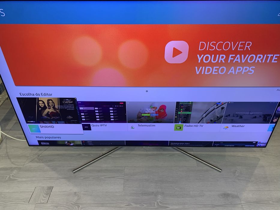 Samsung QLED 75 polegadas  (Série Q7F).
