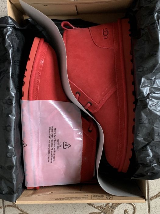 Ботинки UGG красные оригинал 41 размер