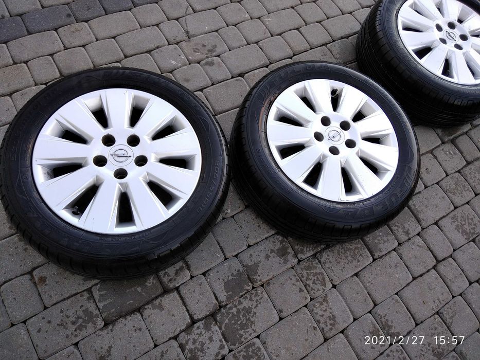 alufelgi 16 opel astra vectra zafira 5x110 et 41