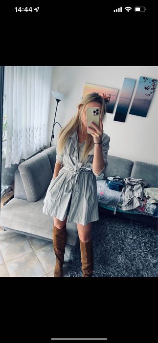 Trencz płaszcz Cotton club rozmiar 34/XS