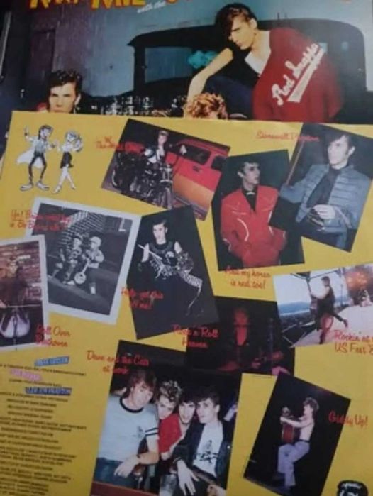 Stray Cats  2 albuns capss e discos muito bom estado
