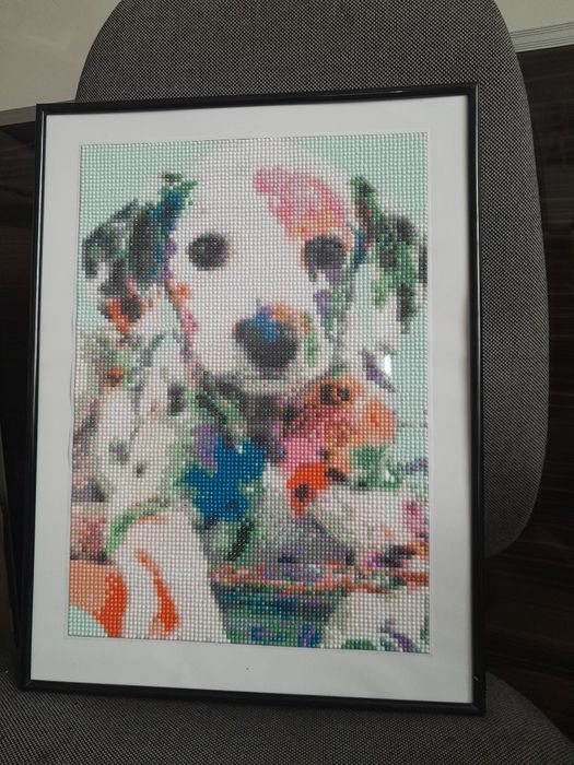 Obraz diamentowy w ramie 30 x 40 cm