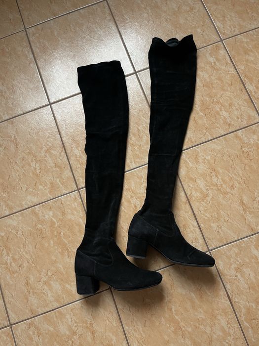 Ботфорти Maje, замша, розмір 37