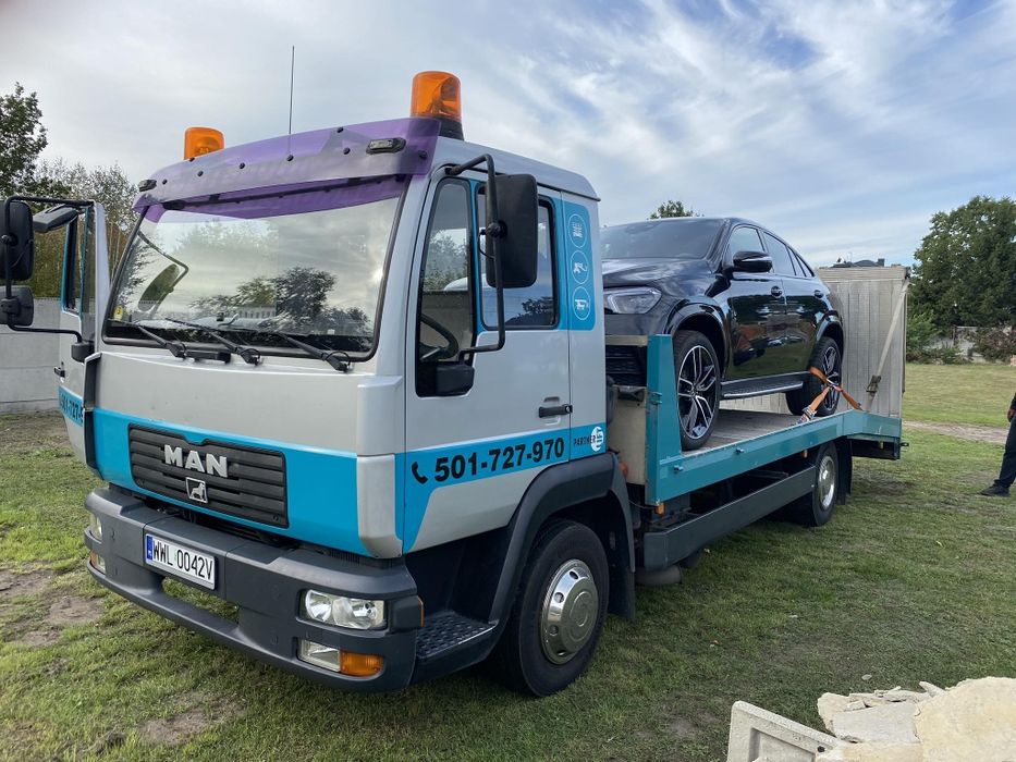 Usługi Transportowe Transport Maszyn "LOLEK" Pomoc drogowa Laweta