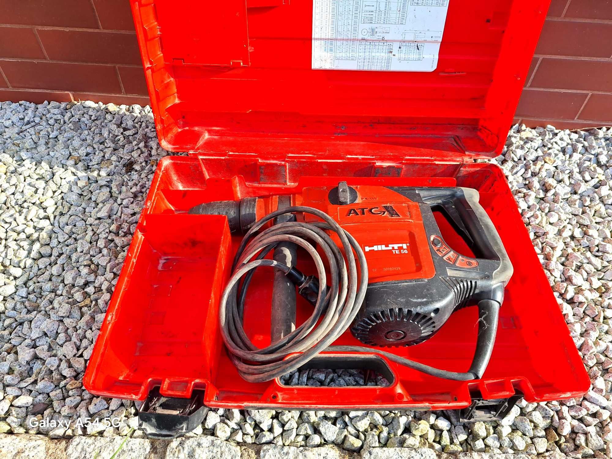 Młotowietarka HILTI TE 56 ATC SDS max