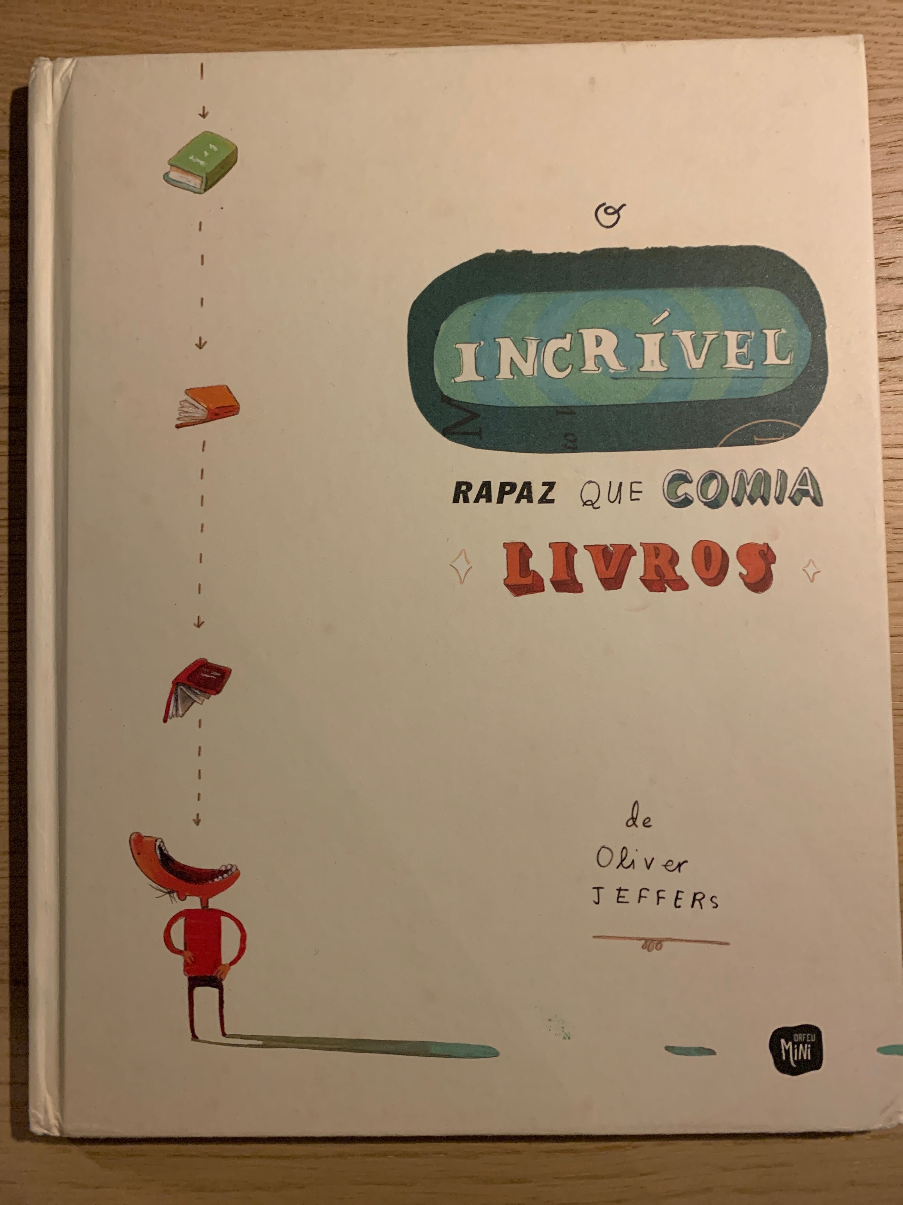 Livro” o incrível rapaz que comia livros”