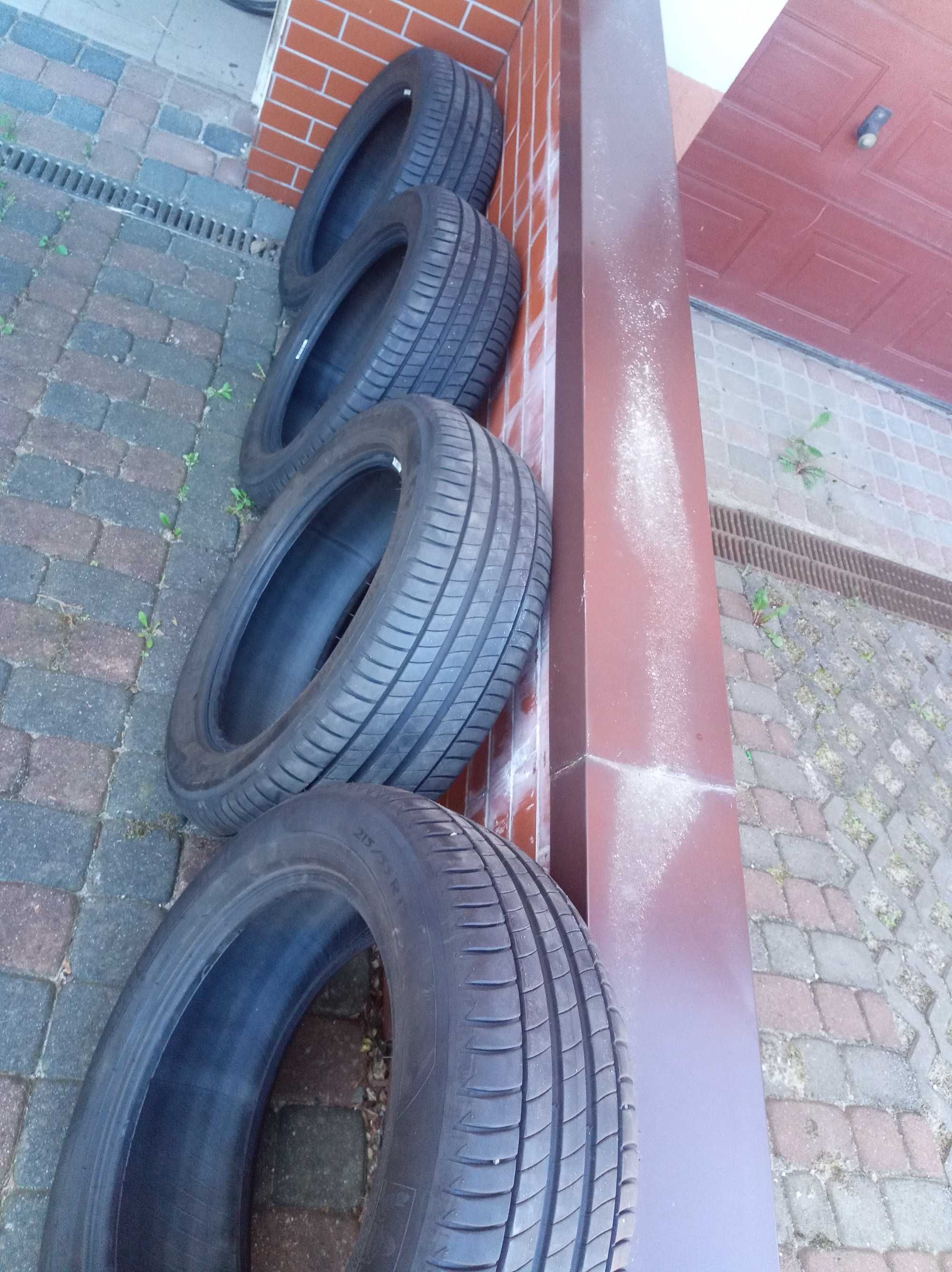 komplet nowych opon lato michelin 215/55 r17