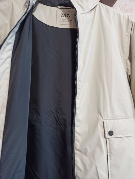 Парка Zara прогумована 164 см на розмір S