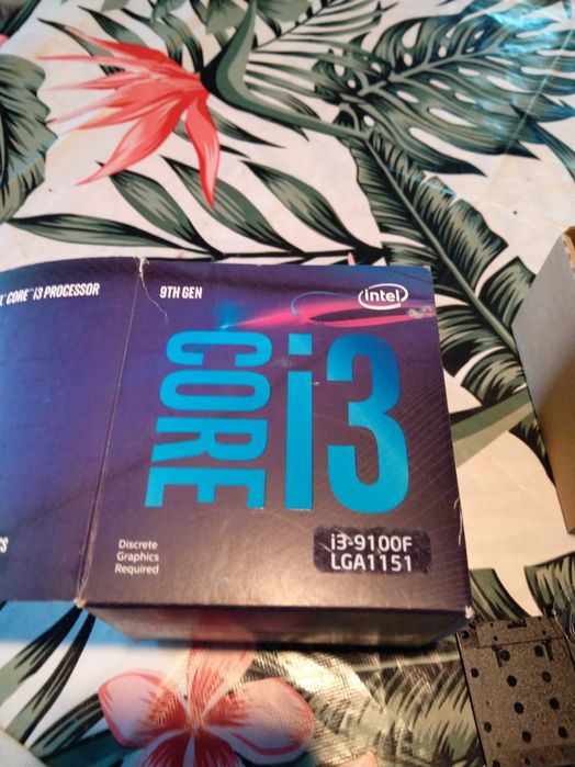 Procesor intel 9 generacji i3-9100f 4x3,6Ghz