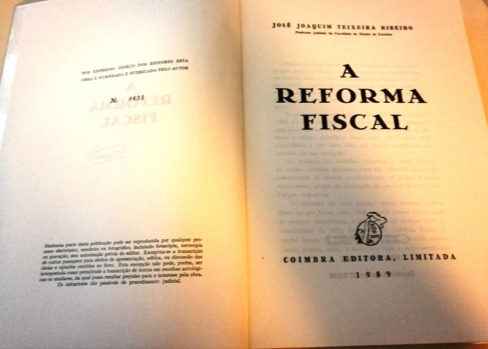 Reforma Fiscal - Teixeira Ribeiro