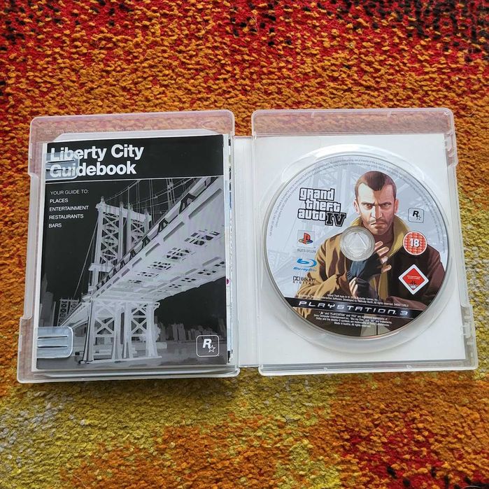 Grand Theft Auto GTA IV 4 PS3 Playstation 3 + Mapka, Skup/Sprzedaż
