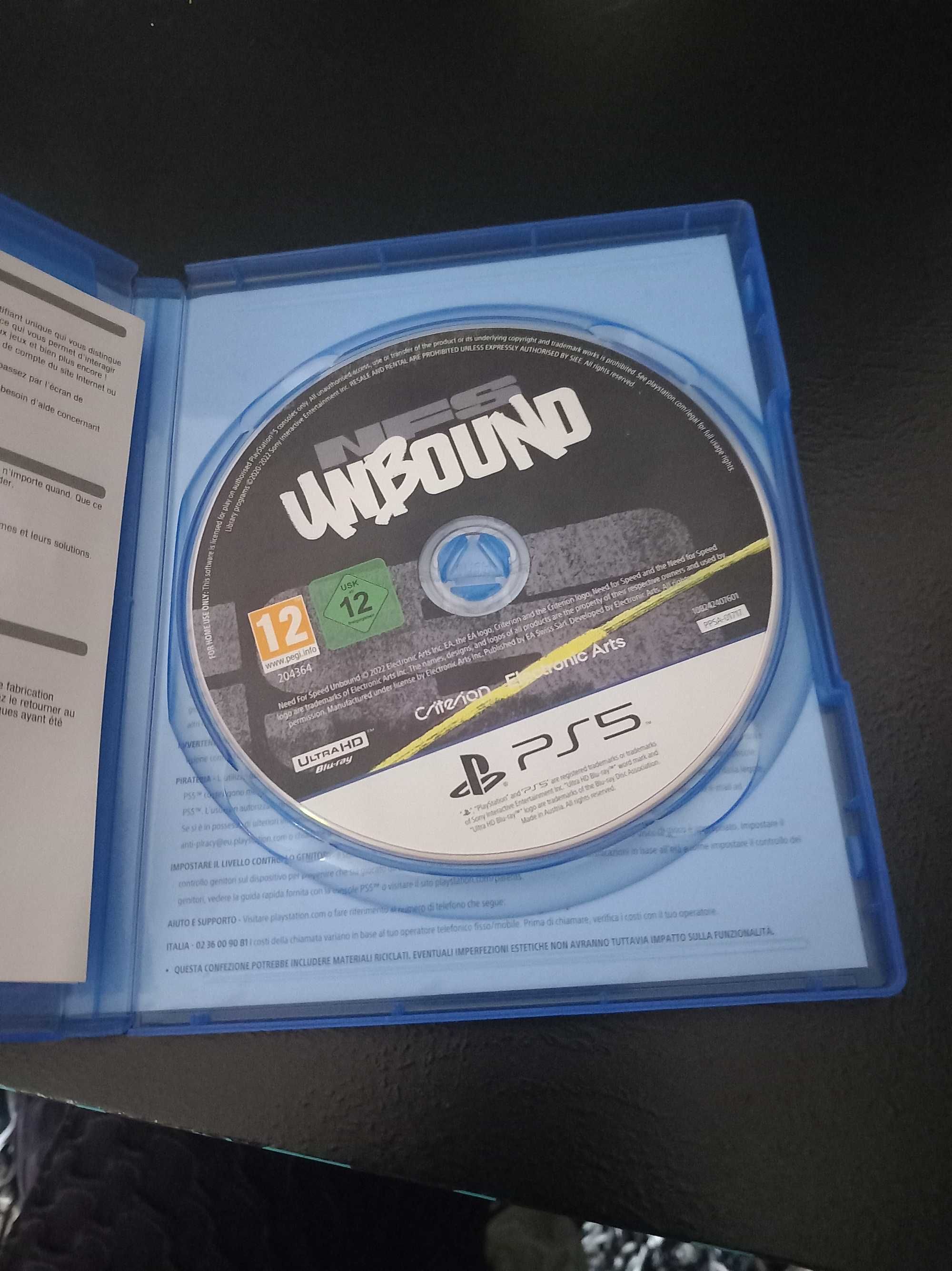 Jogo ps5 NFS unbound
