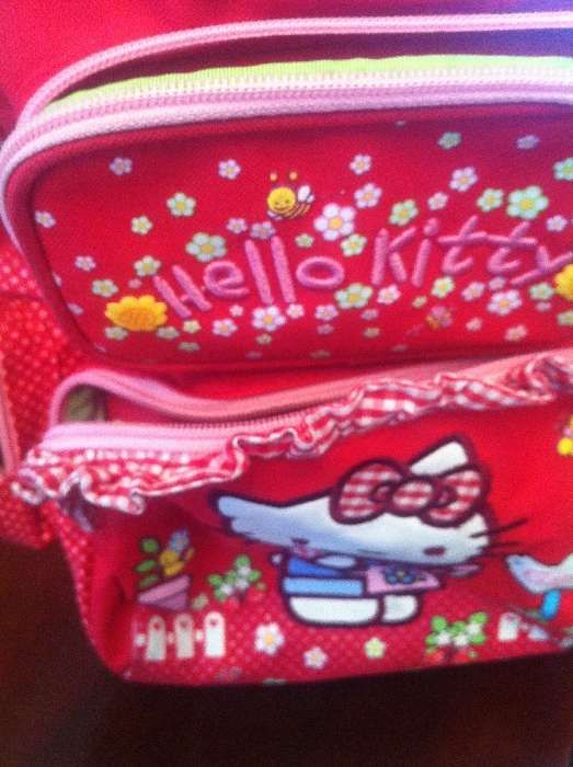 Mochila Troley Hello kitty vermelho