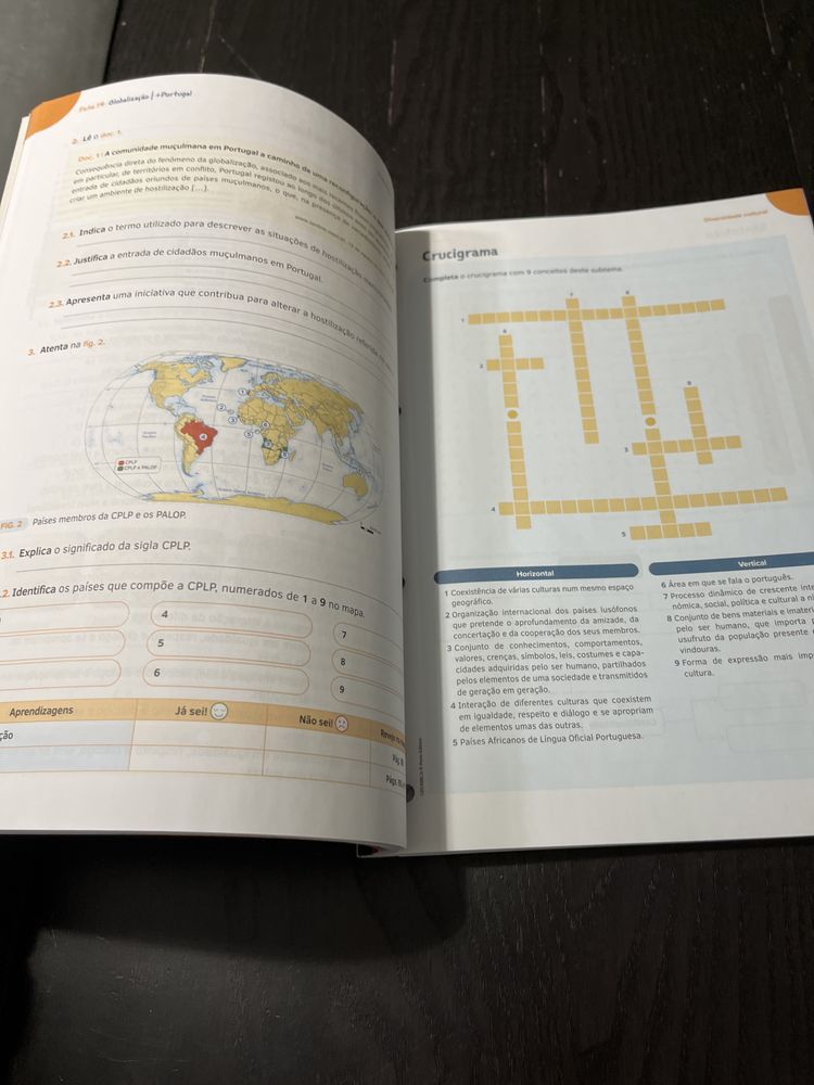 Geografia 8 ano - livro de fichas