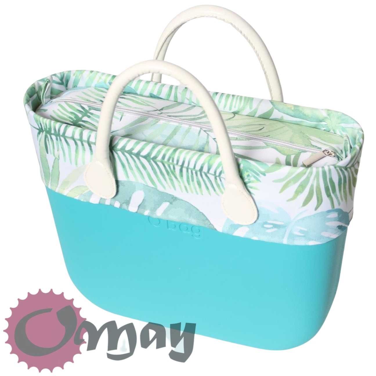 organizer OBAG STANDARD + OPASKA liście monstera OMAY