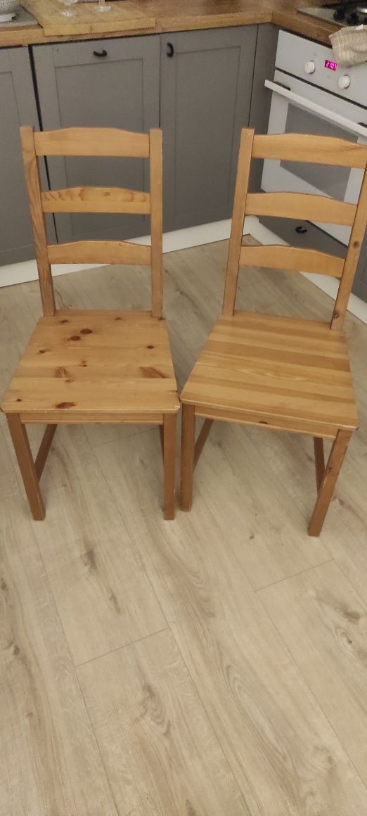 Krzesła drewniane 2 sztuki Jokkomokk Ikea