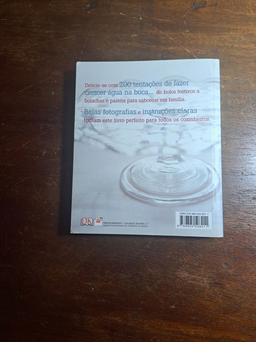 Livro Bolos e Bolachas