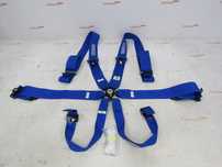 Cinto Sparco 6 Pontos com homologação FIA Azul 3''