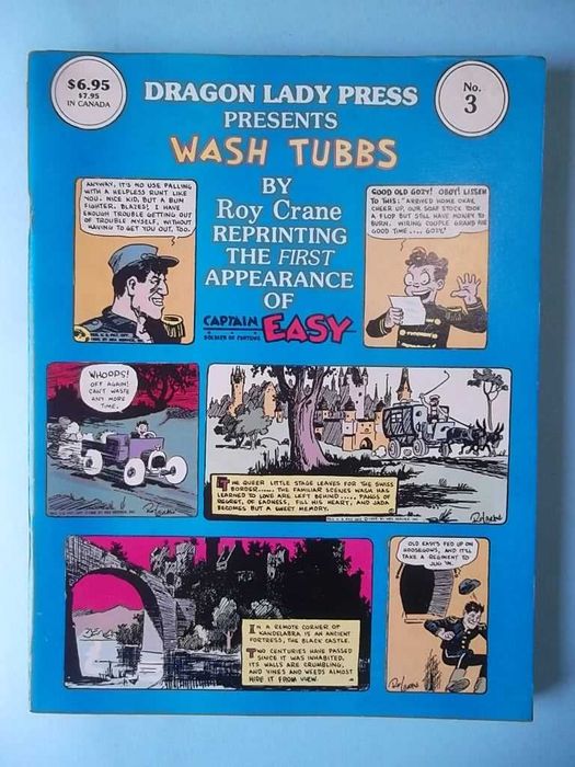 DRAGON LADY PRESS : 7 edições. WASH TUBBS - Roy Crane, e outros.