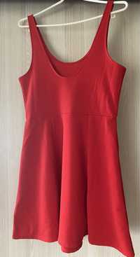 Sukienka czerwona H&M XL