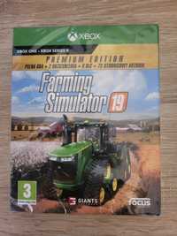 Farming simulator 19 premium edition. Nowa w folii.