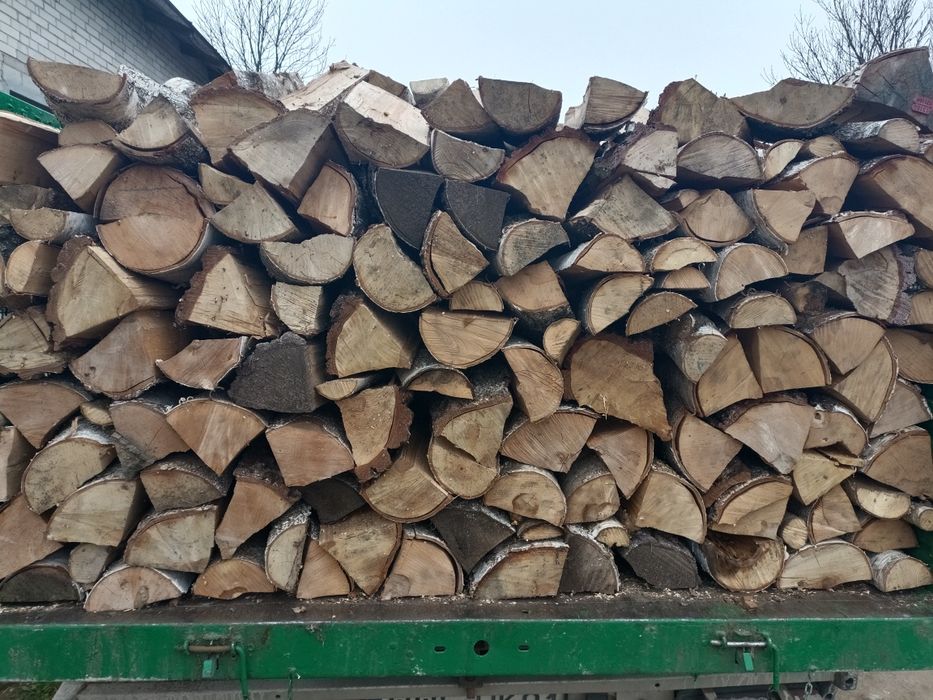 Drewno kominkowe opałowe sezonowane suche transport