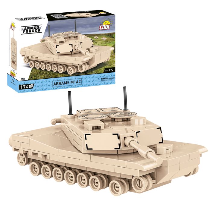 Klocki Cobi 3106 Czołg Abrams M1A2 Armed Forces 174 El.