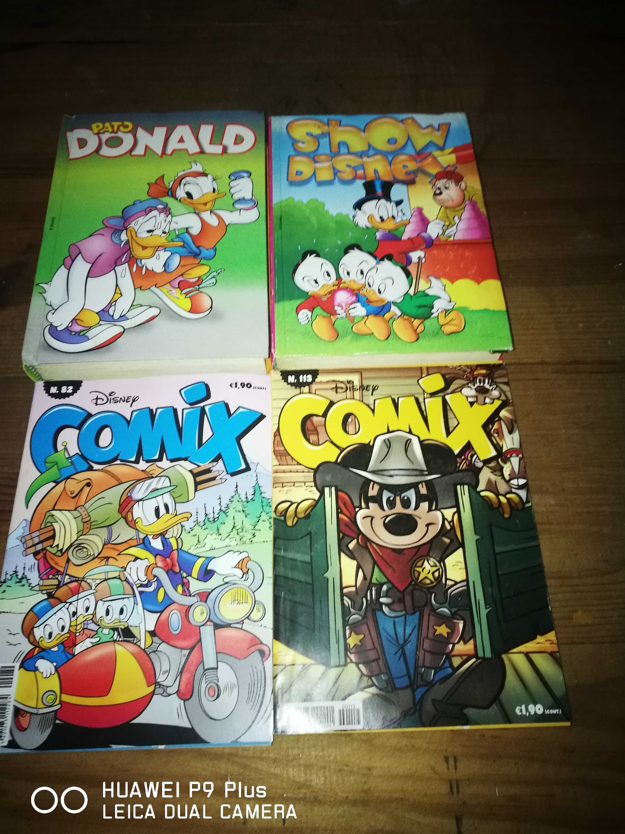 Livros de Banda Desenhada Walt Disney (VENDE-SE SEPARADAMENTE)