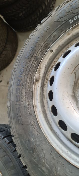 Шини зима nokian 215×65r16c Диски volkswagen t5 5/120 (#6)