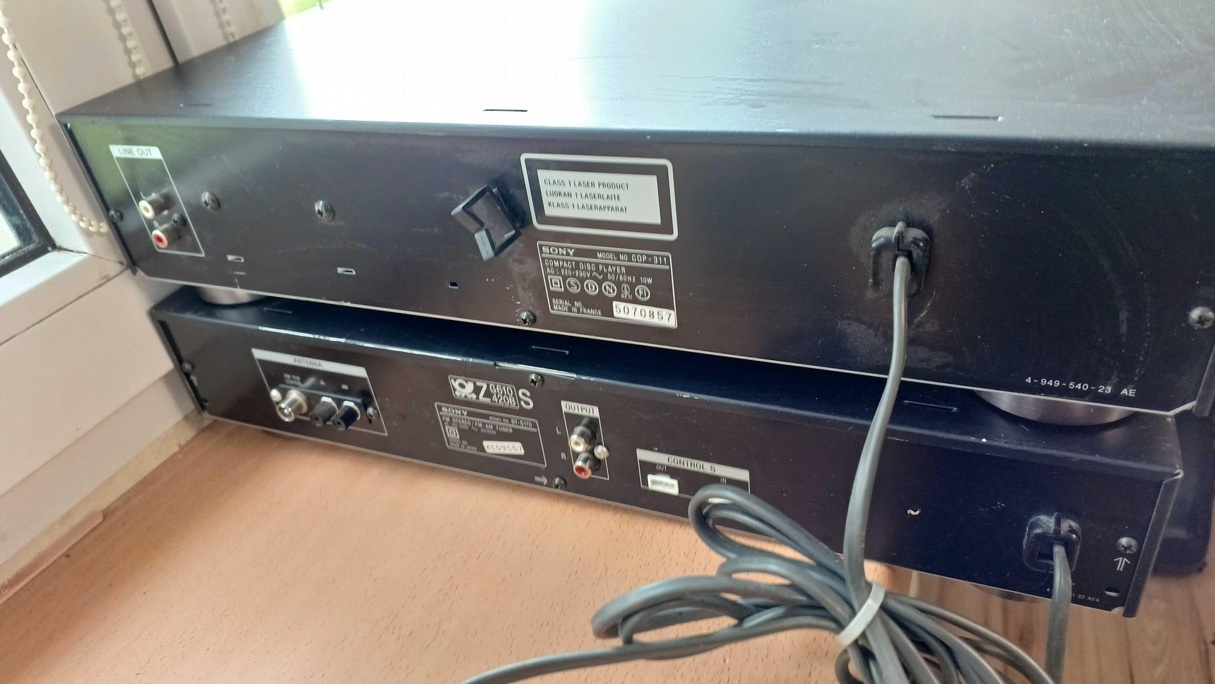 Sony tuner cd ST-S170 CDP-311
