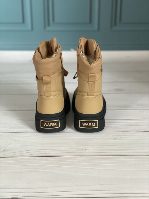 Распродажа! Зимние очень теплые ботинки для девочки 2 цвета