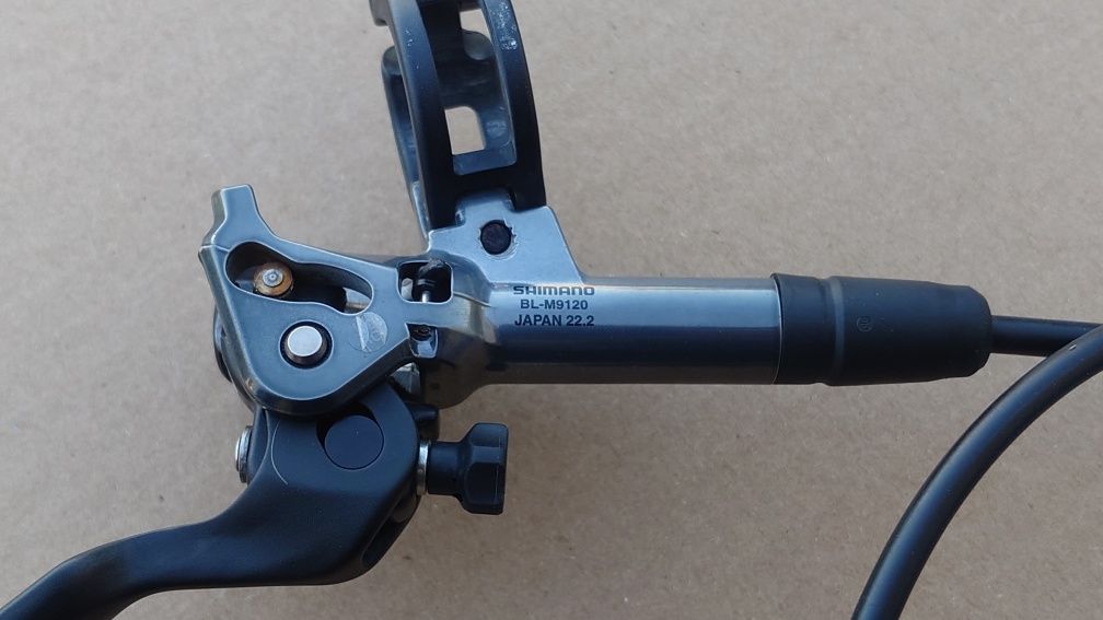 Hamulce hydrauliczne tarczowe 4 tłokowe Shimano XTR M9120 komplet P+T