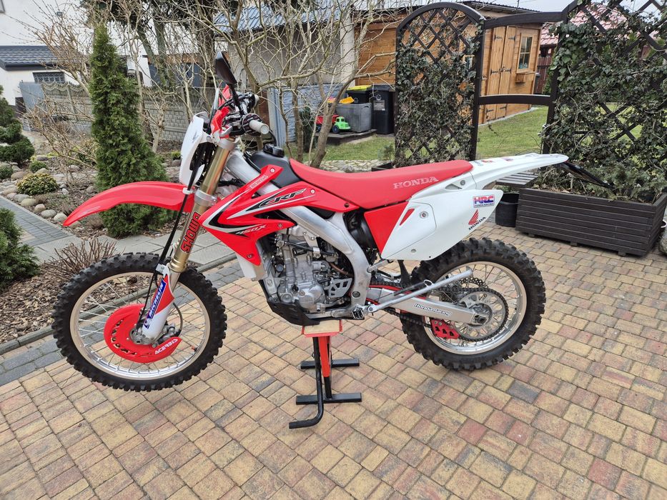 Honda crf450x zarejestrowana