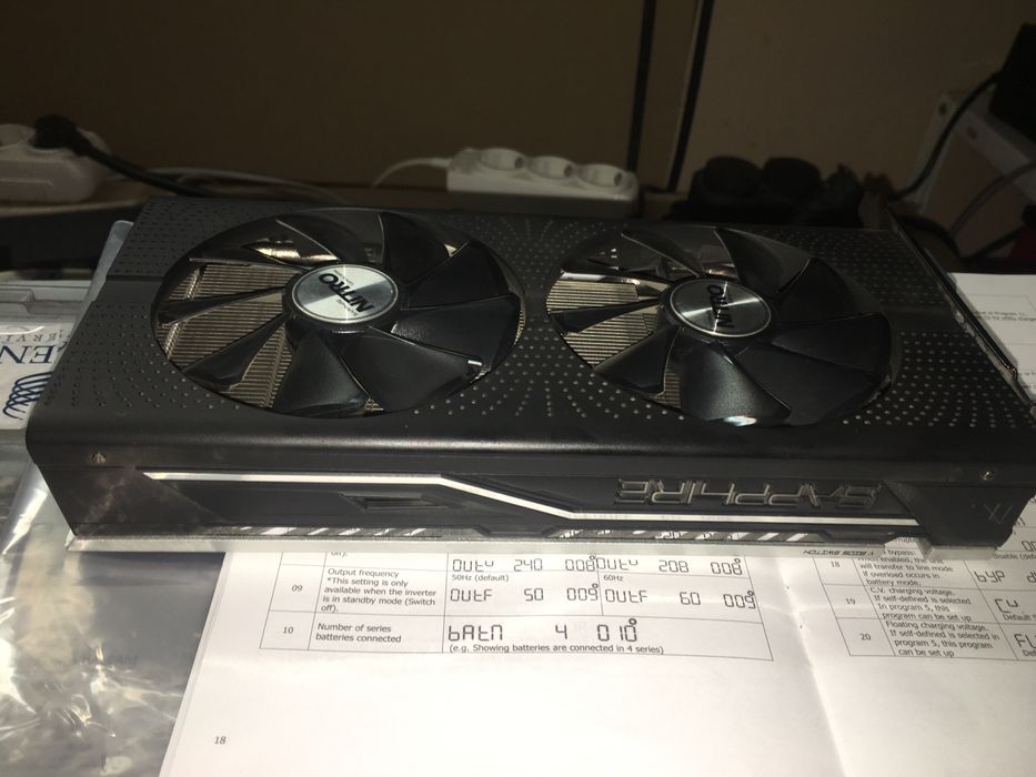 Sapphire NITRO+ RX 480 8G, гарантія 7 діб
