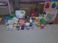 31 peluches novos  - PREÇO BOMBÁSTICO!!!
