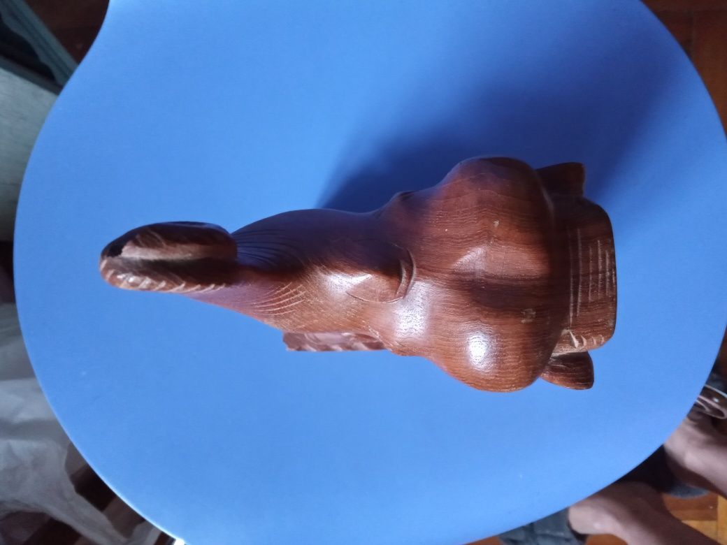Фигурка деревянная Слон красное дерево статуэтка Индия