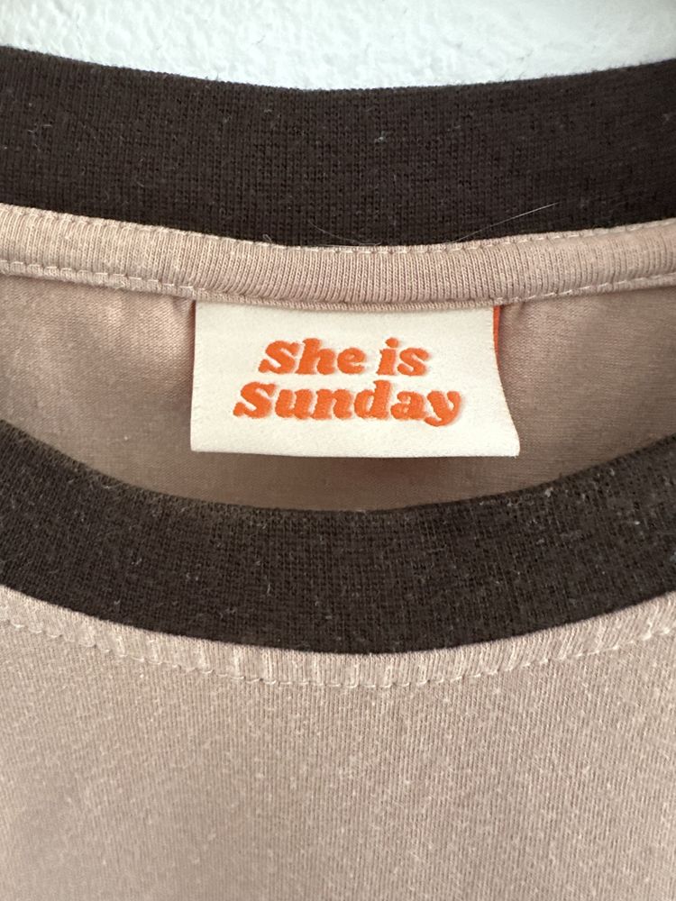 She is sunday New York Raglan XL Nowy Jork