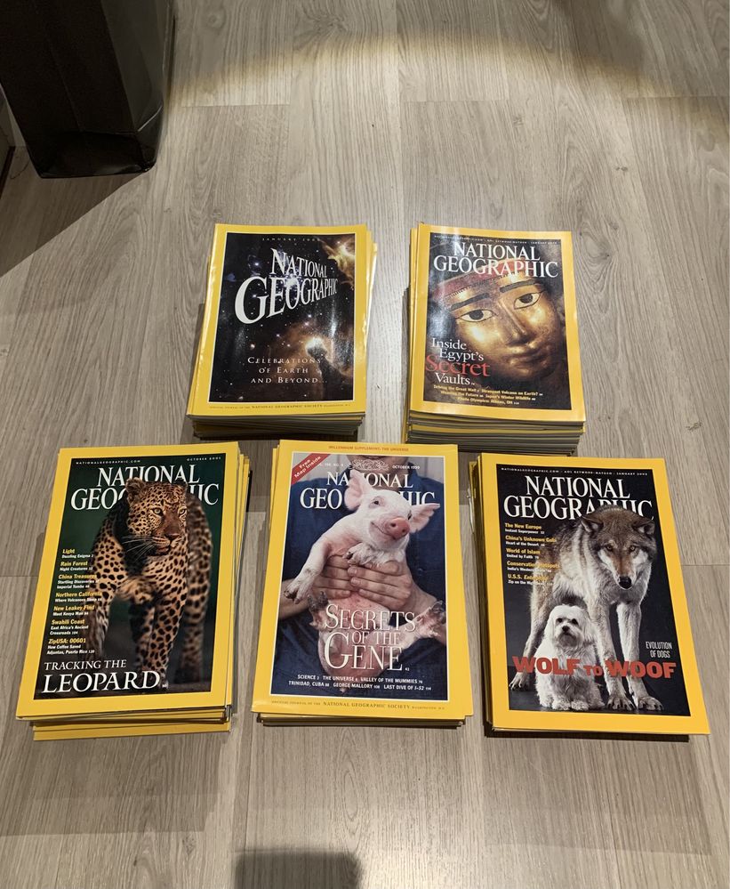 Revistas National Geographic inglês