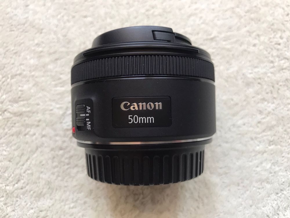 Canon 50mm f/1.8 STM. объектив