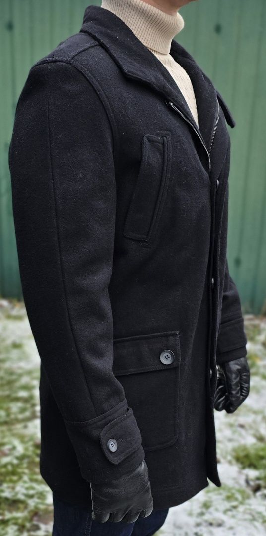 Мужское шерстяное пальто Jasper Conran