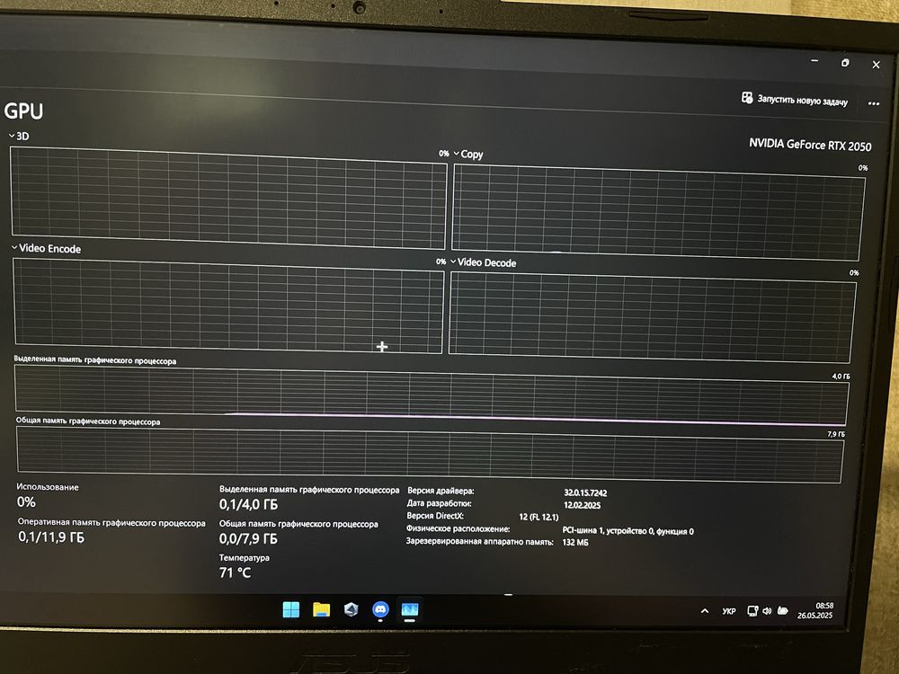 Ноутбук Asus tuf gaming f15 (fx506hf)