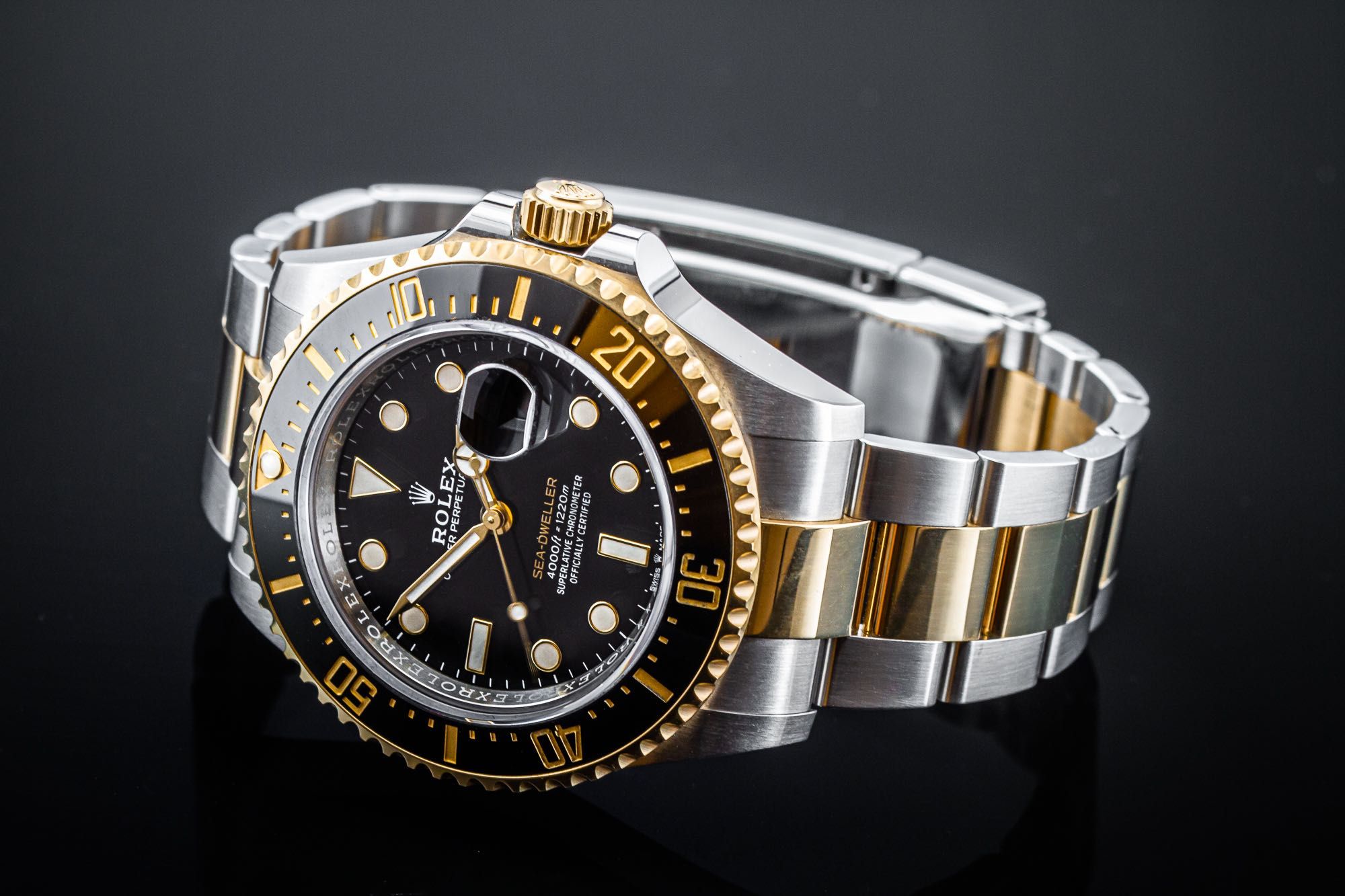 Rolex Sea Dweller 43 z czarną tarczą
