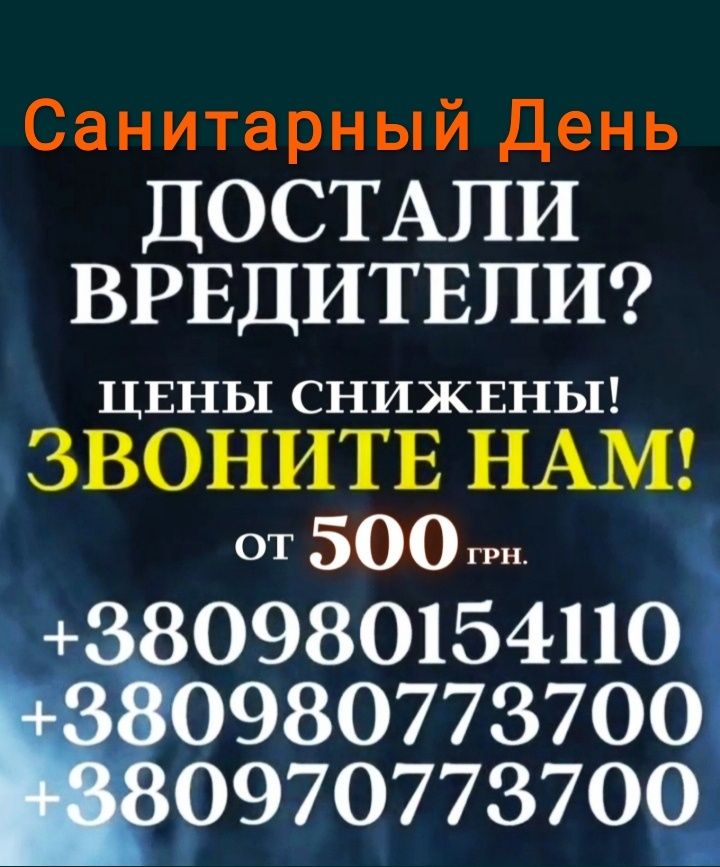 Уничтожение Тараканов Клопов Блох Травить Травля вывести Прусаков