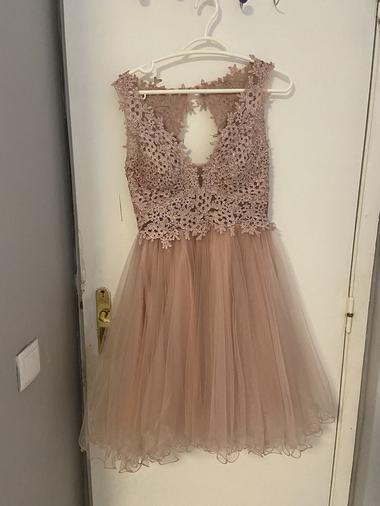 Vestido e casaco