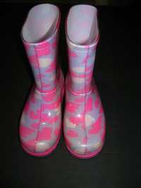 Гумові чоботи для дівчинки   Demar  р.22-23 . по устільці  14,5 см .